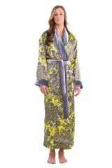 Luxury Dressing Gown | Citron Pastis Luxury Robe | SoffiaB