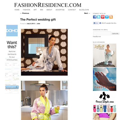 The Perfect Wedding Gift - FashionResidence.com