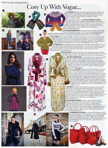 Cozy Up With British Vogue & SoffiaB