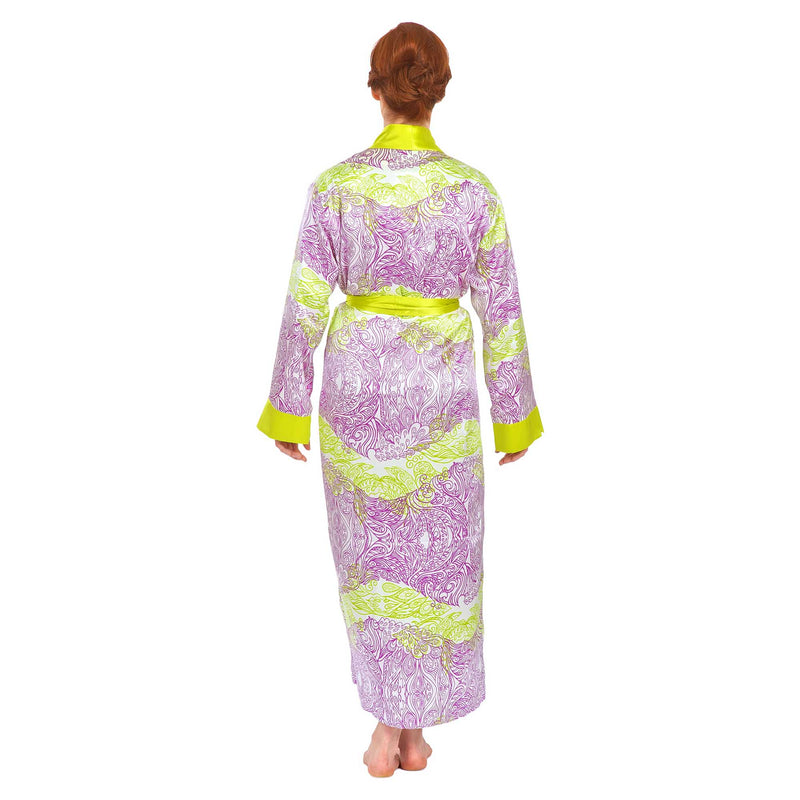 Meadow Music Silk Robe