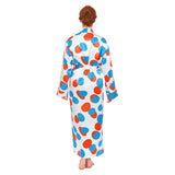 Poppy Perfection Silk Robe